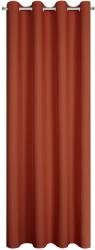 Eurofirany Függöny RITA 140 x 250 cm Eurofirany gyűrűk sötétnarancs (459384)
