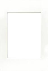 Focus Nordic AB Passepartout FOCUS 15x20cm, decupaj 10x15cm, alb, miez alb