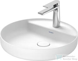 Duravit VITRIUM DuroCast UltraResist 46 cm-es pultra ültethető mosdó 1 csaplyukkal, matt fehér 2662463271 (2662463271)