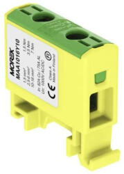 Morek MAA1016Y10 OTL 16 Fővezetéki sorkapocs, 1xAl/Cu, 1, 5-16mm2, 1000V, zöld/sárga (MAA1016Y10)