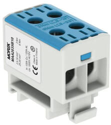 Morek MAA2035B10 OTL 35-2 Fővezetéki sorkapocs, 2xAl/Cu, 2, 5-35mm2, 1000V, kék (MAA2035B10)