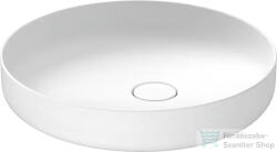 Duravit VITRIUM DuroCast UltraResist 46 cm-es pultra ültethető mosdó csaplyuk nélkül, matt fehér 2661463279 (2661463279)