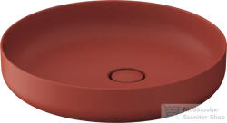 Duravit VITRIUM DuroCast UltraResist 46 cm-es pultra ültethető mosdó csaplyuk nélkül, matt fahéj 266146HC79 (266146HC79)