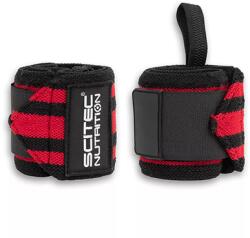 Scitec Nutrition Tépőzáras Csuklószorító (black/red)