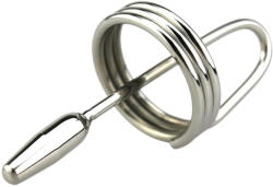 DeepRing - dilatator cu inel - metalic - 9 cm - argintiu (3662811048724)