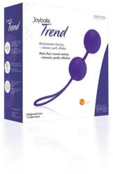 JOYDIVISION Gésa golyó, Joydivision, Joyballs Violett, 11-15 cm, 3, 5-3, 9 cm átmérő, 82 g, lila, orvosi szilikon, kétgolyós, belső súlyokkal, vízálló