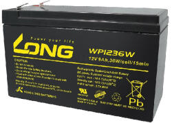 Long WP12-36W-LON zselés akkumulátor 12V 9Ah (WP12-36W)