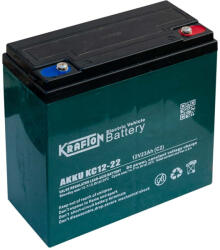 Krafton KC12-22 ciklikus akkumulátor, elektromos kerékpár akkumulátor, 12V 23Ah (KC12-22)