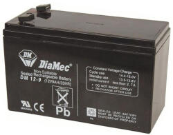 DIAMEC DM129-DMC szünetmentes akkumulátor, zselés, 12V 9Ah (DM129) - akkuboltencs