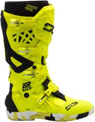 SIDI Crossair X RACR001 motoros csizma fekete-fluo sárga