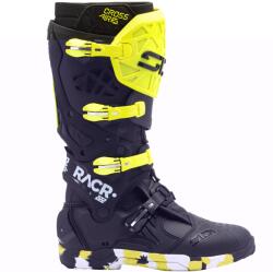 SIDI Crossair X RACR002 motoros csizma fluo sárga-fekete