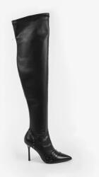 Karl Lagerfeld csizma SARABANDE fekete, tűsarkú, KL30987 - fekete Női 36