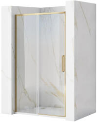Rea Rapid Slide usi de dus 140 cm culisanta auriu periat sticla transparenta REA-K8591 (REA-K8591)