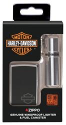 Zippo öngyújtó készlet + patron Harley- Davidson
