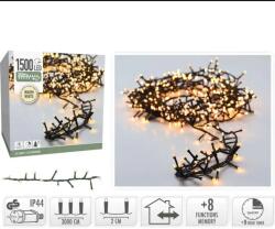  1500 LED-es fényfüzér kültéri/beltéri - Melegfehér (AX8560160)