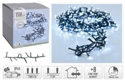  1500 LED-es fényfüzér kültéri/beltéri - Hidegfehér (AX8560060)
