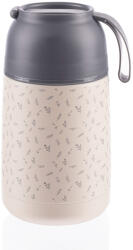 Zopa étel termosz - rozsdamentes acél, szilikon fogantyúval 620 ml Flowers - babycenter-online