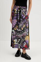 adidas szoknya x Farm Rio fekete, maxi, harang alakú, JL8619 - fekete S