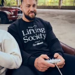 GymBeam Суичър Lifting Society Black M