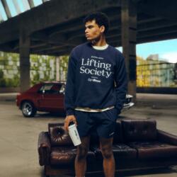 GymBeam Суичър Lifting Society Nightfall L