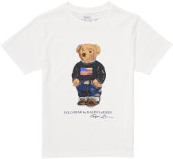 Ralph Lauren Tricouri mânecă scurtă Fete SS CN-TOPS-T-SHIRT Polo Ralph Lauren Alb 7 ani