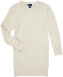 Ralph Lauren Rochii scurte Fete SWEATER DRESS Polo Ralph Lauren Alb EU S