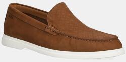 BOSS nubuk mokaszin Sienne - barna Férfi 43