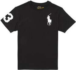 Ralph Lauren Tricouri mânecă scurtă Băieți SS CN-TOPS-T-SHIRT Polo Ralph Lauren Negru EU S