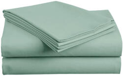  Cearsaf din bumbac mentolat 140x240 cm