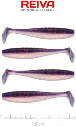 Reiva Flat Minnow shad 7, 5cm 4db/cs (Purple Pearl) (9902-808)