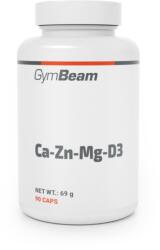 GymBeam Calciu-zinc-magneziu-vitamina D3 90 caps