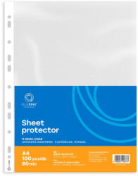 BLUERING Genotherm lefűzhető, A4, 80 micron víztiszta Bluering® 100 db/csomag, - nyomtassingyen
