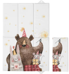 Ceba Baby Basic Celebration Utazó Pelenkázó Alátét 60x40cm - Összehajtható, Puha és Könnyen Tisztítható Pelenkázófelület Útközben