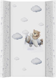 Ceba Baby Ultra Light Pilot Bear Pelenkázó Alátét 2 Szegéllyel és Merev Lappal 50x70cm - Stabil, Könnyű és Könnyen Tisztítható Pelenkázófelület Babáknak