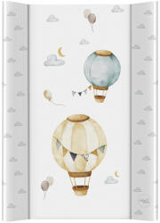 Ceba Baby Basic Balloons Pelenkázó Alátét 2 Szegéllyel és Puha Felülettel 50x70cm - Kényelmes, Biztonságos és Könnyen Tisztítható Pelenkázófelület Babáknak
