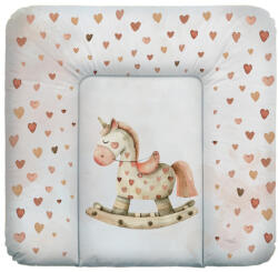 Ceba Baby Basic Rocking Horse Puha Közepes Pelenkázó Alátét 75x72cm - Extra Nagy, Kényelmes és Könnyen Tisztítható Pelenkázófelület Babáknak