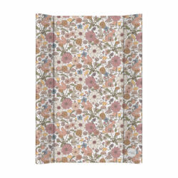 Ceba Baby Basic Garden Pelenkázó Alátét 2 Szegéllyel és Merev Lappal 50x70cm - Stabil, Kényelmes és Könnyen Tisztítható Pelenkázófelület Babáknak