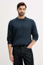 Calvin Klein pamut pulóver könnyű, zöld, LV04RE301G - sötétkék XL