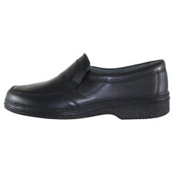 Otter Pantofi barbati, Otter, OT27850-01-N-Negru, casual, piele naturala, cu talpa joasa, negru (Marime: 43)