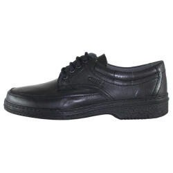 Otter Pantofi barbati, Otter, OT27814-01-N-Negru, casual, piele naturala, cu talpa joasa, negru (Marime: 43)