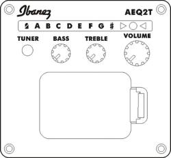 Ibanez 5EM2T-F Preamp AEQ2T Flat akusztikus előerősítő egység