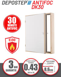 DEPOSTEP Usa vizitare antifoc termoizolatoare DEPOSTEP ANTIFOC DK 30