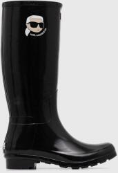 Karl Lagerfeld gumicsizma KALOSH NFT fekete, női, KL47090N - fekete Női 40
