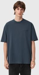 AllSaints pamut póló UNDERGROUND - kék XXL - answear - 30 990 Ft