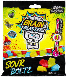  Brain Blasterz Sour Boltz Savanyú villám alakú gumicukor 100g - vegyesbolt
