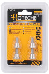 HOTECHE Bithegy készlet 4 részes PH2 25mm gipszkartonhoz Hoteche (251022)