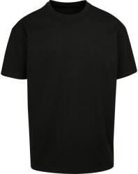 Build Your Brand Férfi póló Heavy Oversize Tee - Fekete | L (BY102-1000278845)