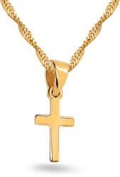 Heratis Forever Apró kereszt medál, sárga arany, 9K IZ24708HR