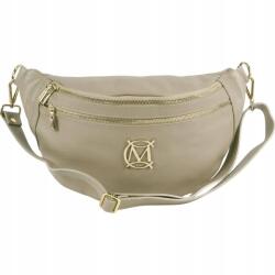 Massimo Connti Massimo Contti kézitáska postás táska vese tasak mocha cappuccino natúr (618BE)