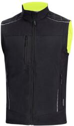 ARDON Vestă de iarnă softshell VISION - Neagră / galbenă | 2XL (H5972/2XL)